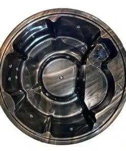 Hidegvizes merülő thermowood külső borítással, lépcsővel, leeresztővel 5