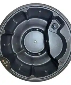 Hidegvizes merülő thermowood külső borítással, lépcsővel, leeresztővel 6