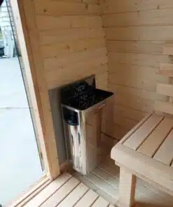 6-8 személyes LEVÉL alakú szauna 9 KW elektromos kályhával 20 6-8 személyes LEVÉL alakú szauna 9 KW elektromos kályhával 10