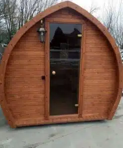 6-8 személyes LEVÉL alakú szauna 9 KW elektromos kályhával 15 6-8 személyes LEVÉL alakú szauna 9 KW elektromos kályhával 5