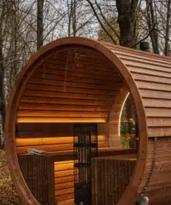 6 személyes LUX SHOW hordószauna elektromos kályhával 10 6 személyes LUX SHOW hordószauna elektromos kályhával 4