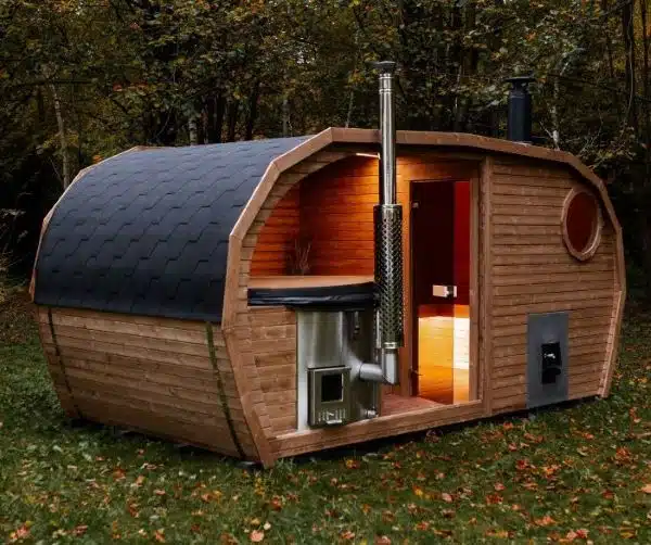 6 személyes Oázis szauna + dézsafürdő kombó 1 6 személyes Oázis szauna + dézsafürdő kombó