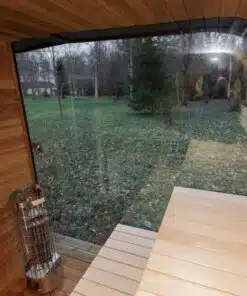 6 személyes VIP LUX Szauna elektromos kályhával 6