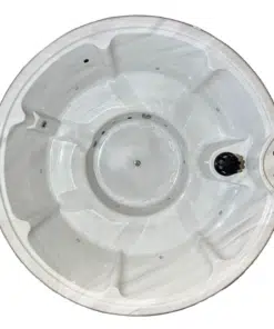 MEGÚJULT LUX IN 6 személyes SÓZHATÓ KÜLSŐ KÁLYHÁS PRÉMIUM MÁRVÁNY AKRIL dézsafürdő MÁRVÁNY betéttel 16