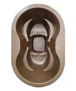 MODENA 2 személyes akril dézsafürdő horizontális integrált kazánnal 7