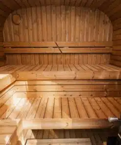 4 SZEMÉLYES ÉSZAKI FENYŐ MINI SZAUNA HARVIA M3 SL (külső tűztér) KÁLYHÁVAL 4