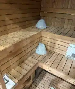 4 SZEMÉLYES THERMOWOOD MINI SZAUNA ELEKTROMOS FŰTÉSSEL 6