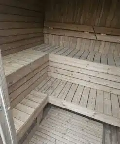 4 SZEMÉLYES THERMOWOOD MINI SZAUNA ELEKTROMOS FŰTÉSSEL 7