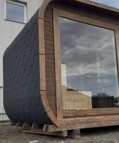 6 személyes ELEKTROMOS LUX GOLD THERMOWOOD 2 in 1 szauna + dézsafürdő kombó 3