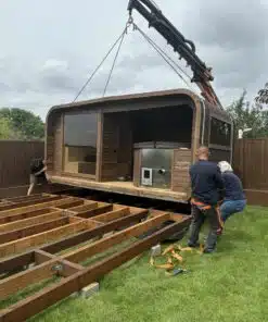 6 személyes ELEKTROMOS LUX GOLD THERMOWOOD 2 in 1 szauna + dézsafürdő kombó 5
