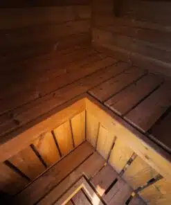 JOLA MINI 2 személyes THERMOWOOD szauna elektromos kályhával + WIFI vezérléssel 8