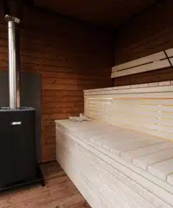 Kettő az egyben ModulBox 8-10 személyes szauna és dézsa kombó 4