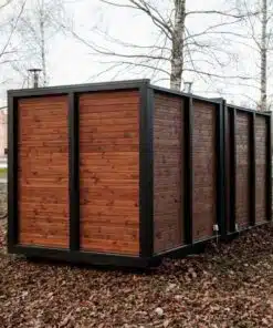 Kettő az egyben ModulBox 8-10 személyes szauna és dézsa kombó 8