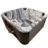 TOPÁZ PRÉMIUM AKRIL 4 személyes INTEGRÁLT fatüzelésű jacuzzi