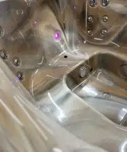 TOPÁZ PRÉMIUM AKRIL 4 személyes INTEGRÁLT fatüzelésű jacuzzi 7