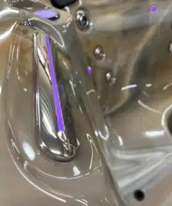 TOPÁZ PRÉMIUM AKRIL 4 személyes INTEGRÁLT fatüzelésű jacuzzi 8