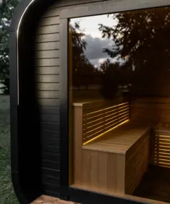 6 személyes VIP LUX Szauna elektromos kályhával 25 6 személyes VIP LUX Szauna elektromos kályhával