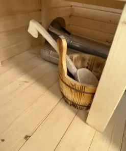 4 SZEMÉLYES BOXY SZAUNA – HARVIA M3 FATÜZELÉSŰ KÁLYHÁVAL
