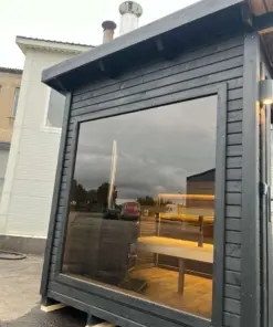 4 személyes BOXY szauna Harvia M3 fatüzelésű kazánnal 31 4 személyes BOXY szauna Harvia M3 fatüzelésű kazánnal