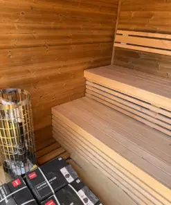 6 SZEMÉLYES TÁTRA SZAUNA – 9kW-OS ELEKTROMOS HARVIA KÁLYHÁVAL 36 6 SZEMÉLYES TÁTRA SZAUNA – 9kW-OS ELEKTROMOS HARVIA KÁLYHÁVAL