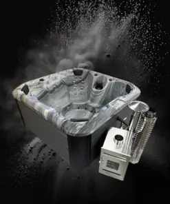 TOPÁZ PRÉMIUM AKRIL 4 személyes fatüzelésű jacuzzi 23 TOPÁZ PRÉMIUM AKRIL 4 személyes fatüzelésű jacuzzi