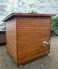 4 SZEMÉLYES BOXY SZAUNA – HARVIA M3 FATÜZELÉSŰ KÁLYHÁVAL