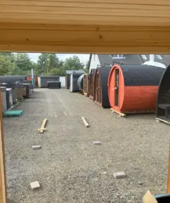 4 SZEMÉLYES BOXY SZAUNA – HARVIA M3 FATÜZELÉSŰ KÁLYHÁVAL
