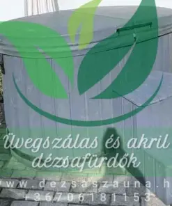 2 személyes OFURO (OVÁLIS) üvegszálas dézsafürdő külső kályhával 17 2 személyes OFURO (OVÁLIS) üvegszálas dézsafürdő külső kályhával