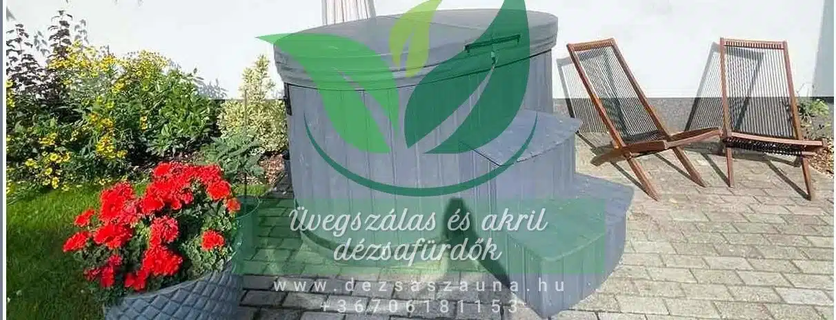 2 személyes OFURO (OVÁLIS) üvegszálas dézsafürdő külső kályhával 3 2 személyes OFURO (OVÁLIS) üvegszálas dézsafürdő külső kályhával