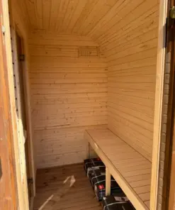 6 SZEMÉLYES VIP LUX SZAUNA – ELEKTROMOS KÁLYHÁVAL