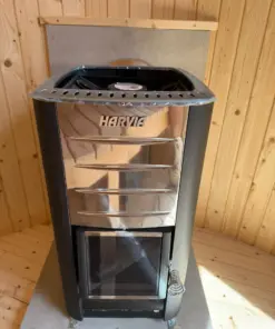 ZOÉ – 4 SZEMÉLYES SZAUNA HARVIA M3 FATÜZELÉSŰ KÁLYHÁVAL