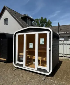 4 FŐS HARMONY SZAUNA – 12 kW HARVIA M3 FATÜZELÉSŰ KÁLYHÁVAL