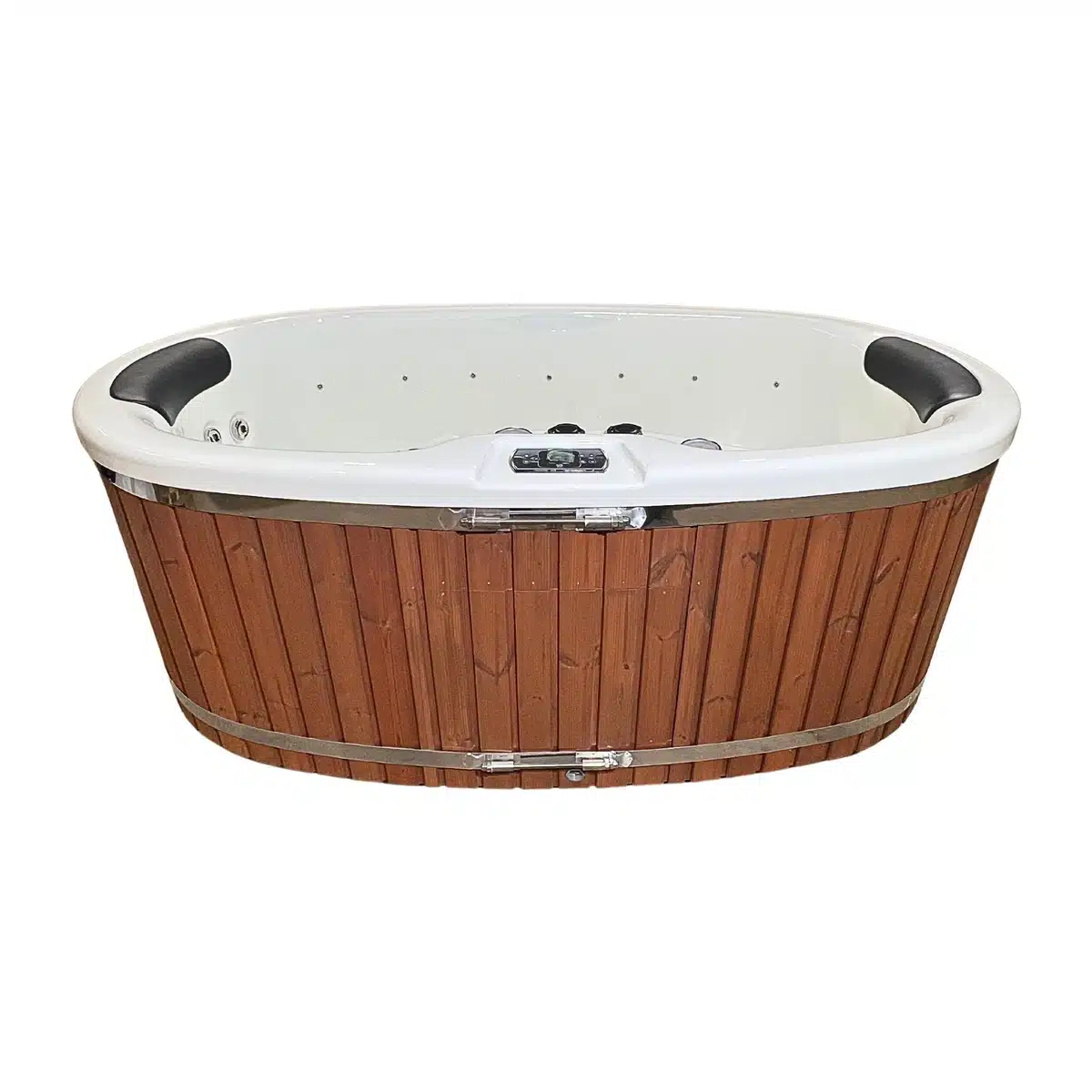 JADE 2 személyes prémium akril ovális dézsafürdő GECKO 3 KW elektromos fűtéssel 8 JADE 2 személyes prémium akril ovális dézsafürdő GECKO 3 KW elektromos fűtéssel
