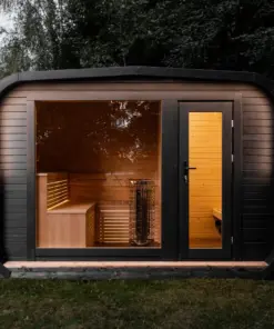 6 személyes VIP LUX Szauna elektromos kályhával