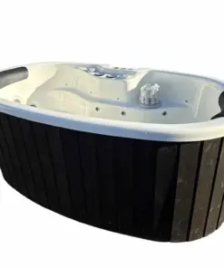 JADE 2 személyes prémium USA akril ovális dézsafürdő fehér vagy szürke színben PAHLEN 2 KW elektromos fűtéssel 25 JADE 2 személyes prémium USA akril ovális dézsafürdő fehér vagy szürke színben PAHLEN 2 KW elektromos fűtéssel