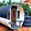 6 személyes hordószauna 9 KW elektromos kályhával 3 6 személyes hordószauna 9 KW elektromos kályhával