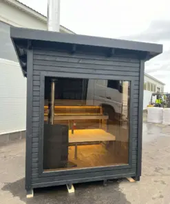 4 személyes BOXY szauna Harvia M3 fatüzelésű kazánnal 30 4 személyes BOXY szauna Harvia M3 fatüzelésű kazánnal