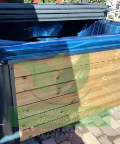MONACO OUT THERMOWOOD KÜLSŐ KÁLYHÁS NÉGYSZÖG alakú AKRIL dézsafürdő 24 MONACO OUT THERMOWOOD KÜLSŐ KÁLYHÁS NÉGYSZÖG alakú AKRIL dézsafürdő