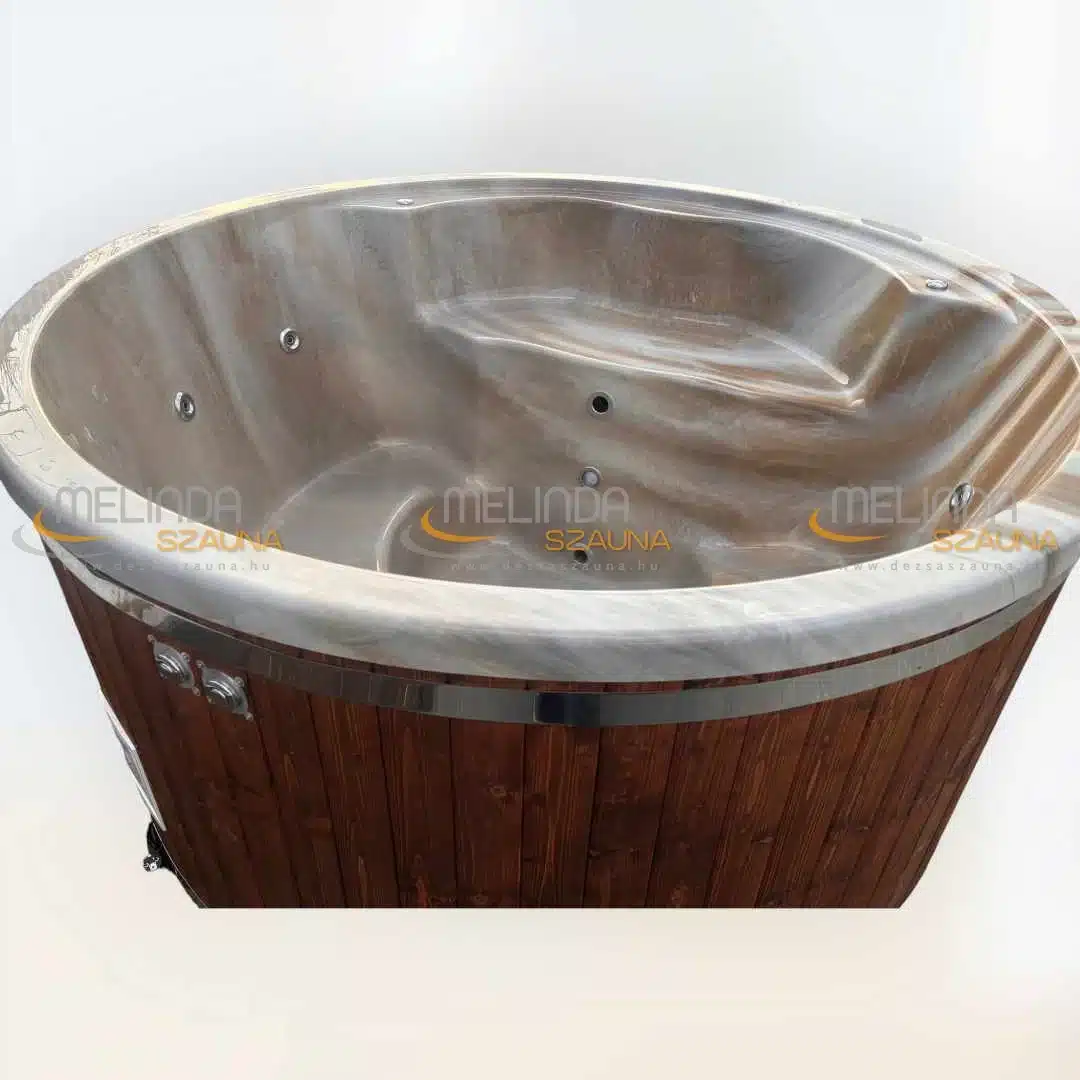 PEARL 5 személyes AKRIL dézsafürdő INTEGRÁLT kályhával, thermotetővel wellness csomagban 4 PEARL 5 személyes AKRIL dézsafürdő INTEGRÁLT kályhával, thermotetővel wellness csomagban