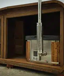 6 személyes ELEKTROMOS LUX GOLD THERMOWOOD 2 in 1 szauna + dézsafürdő kombó