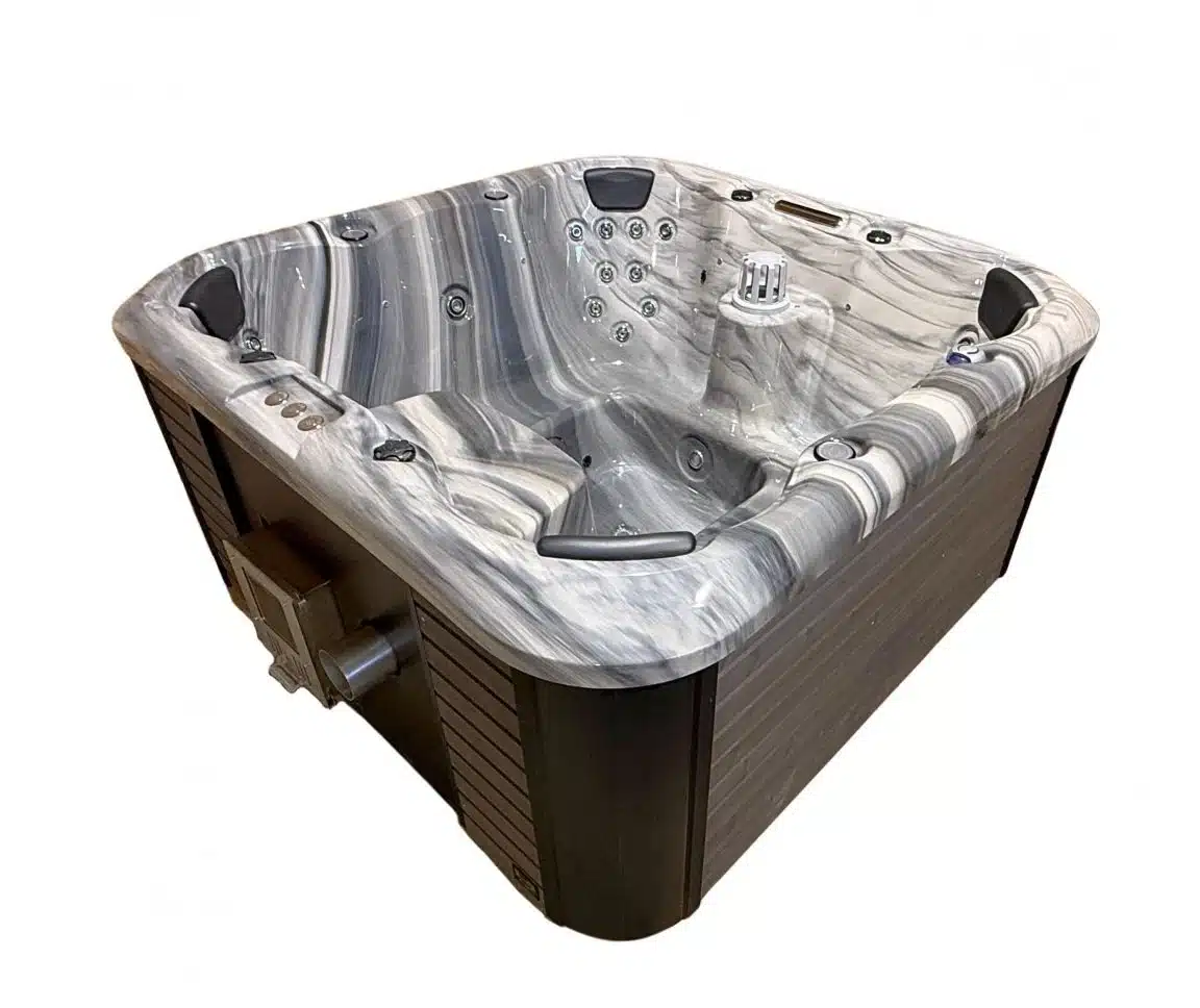 TOPÁZ PRÉMIUM AKRIL 4 személyes INTEGRÁLT fatüzelésű jacuzzi 1 TOPÁZ PRÉMIUM AKRIL 4 személyes INTEGRÁLT fatüzelésű jacuzzi