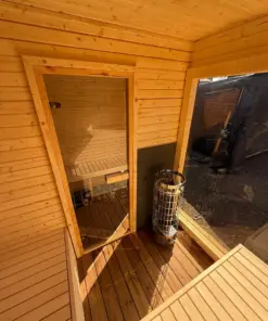 6 SZEMÉLYES VIP LUX SZAUNA – ELEKTROMOS KÁLYHÁVAL