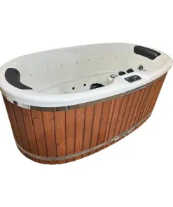 JADE 2 személyes prémium akril ovális dézsafürdő GECKO 3 KW elektromos fűtéssel 25 JADE 2 személyes prémium akril ovális dézsafürdő GECKO 3 KW elektromos fűtéssel