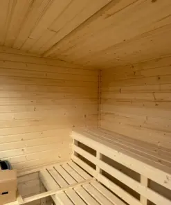4 SZEMÉLYES BOXY SZAUNA – HARVIA M3 FATÜZELÉSŰ KÁLYHÁVAL