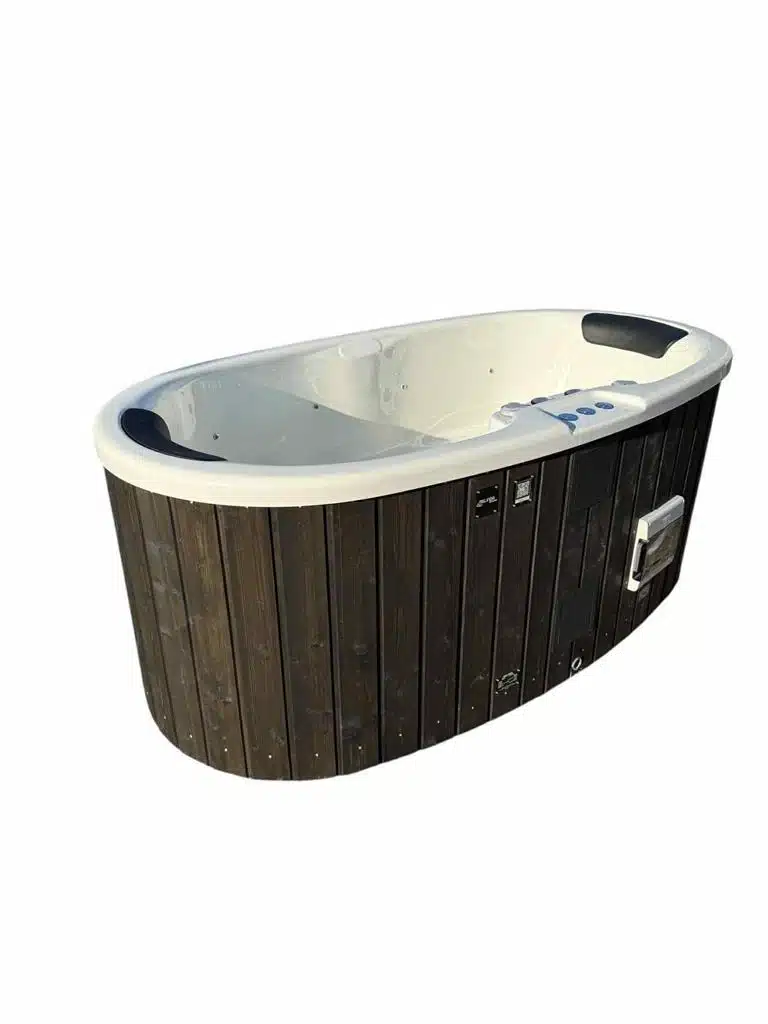 JADE 2 személyes prémium USA akril ovális dézsafürdő fehér vagy szürke színben PAHLEN 2 KW elektromos fűtéssel 4 JADE 2 személyes prémium USA akril ovális dézsafürdő fehér vagy szürke színben PAHLEN 2 KW elektromos fűtéssel