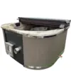 RUBIN 5 személyes prémium négyszög alakú akril dézsafürdő integrált kályhával, plastic borítással 41 RUBIN 5 személyes prémium négyszög alakú akril dézsafürdő integrált kályhával, plastic borítással