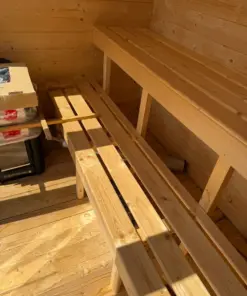 4 FŐS HARMONY SZAUNA – 12 kW HARVIA M3 FATÜZELÉSŰ KÁLYHÁVAL 18 4 FŐS HARMONY SZAUNA – 12 kW HARVIA M3 FATÜZELÉSŰ KÁLYHÁVAL