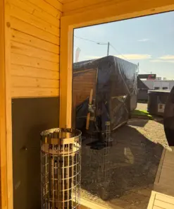 6 SZEMÉLYES VIP LUX SZAUNA – ELEKTROMOS KÁLYHÁVAL