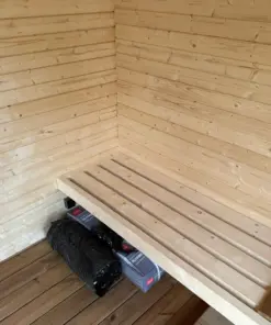 6 SZEMÉLYES VIP LUX SZAUNA – HARVIA M3 FATÜZELÉSŰ KAZÁNNAL