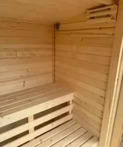 4 SZEMÉLYES BOXY SZAUNA – HARVIA M3 FATÜZELÉSŰ KÁLYHÁVAL